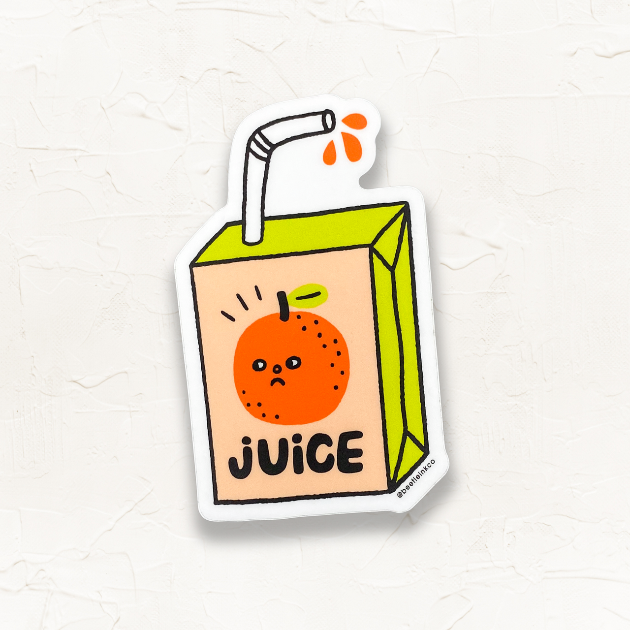 Sad Juice Vinyl Sticker