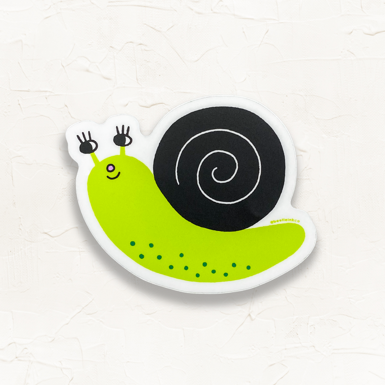 Snail Vinyl Sticker